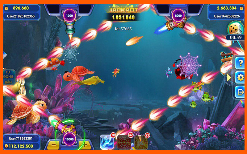 Căn góc bắn Rùa Xanh chuẩn giúp tăng sát thương