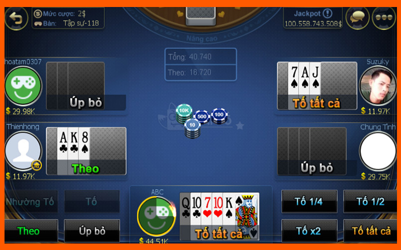 Cách chơi Xì tố giỏi đòi hỏi phân tích tiềm năng của bài khởi đầu