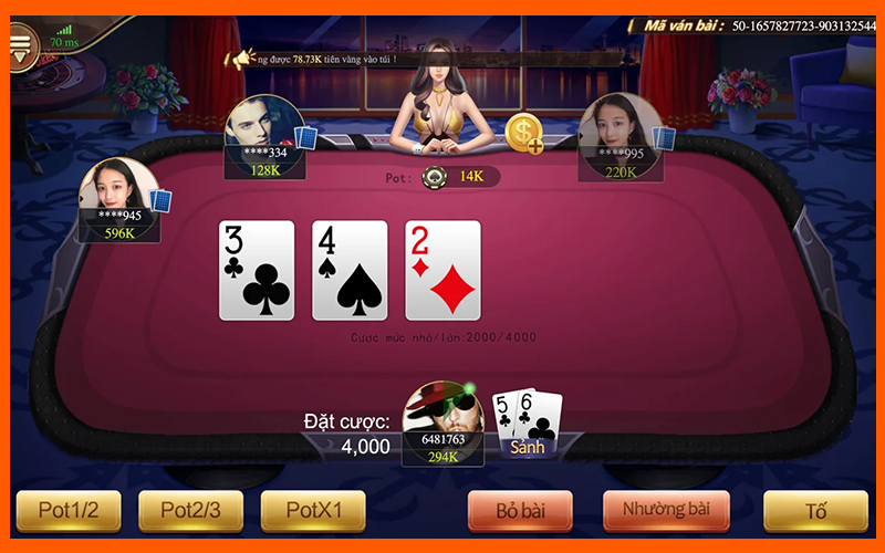 Bài ngửa là điểm khác biệt cốt lõi trong cách chơi Xì tố