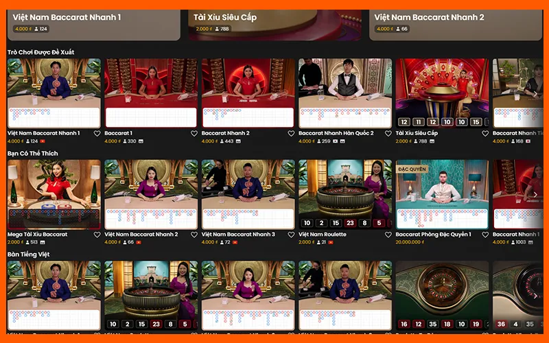 Một số trò chơi phổ biến trên Live Casino BOT88Trò chơi trực tuyến tại casino BOT88, luật chơi rõ ràng, đa dạng thể loại