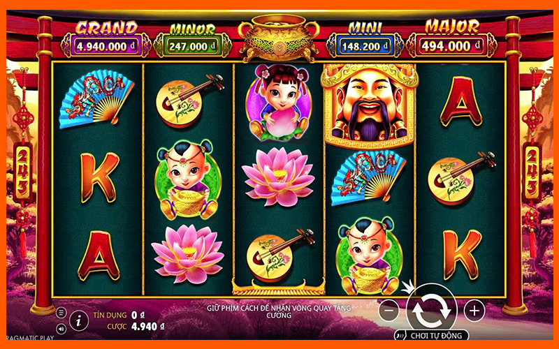 BOT88 hỗ trợ quay nhanh, tự động trong nổ hũ Thần Tài