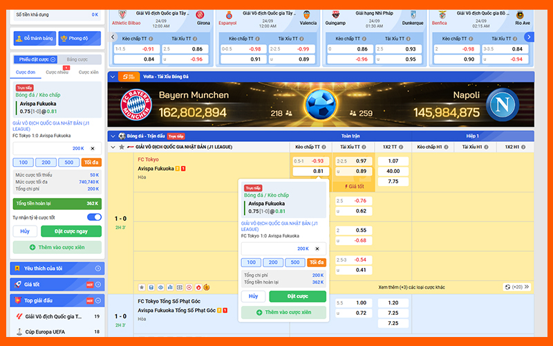 Thanh toán tự động sau trận đấu, đặc trưng nổi bật của thể thao BOT88