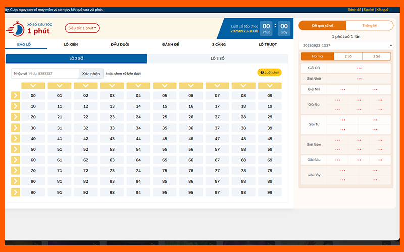 Xổ số trực tuyến tại BOT88 tối ưu thao tác mọi nơi